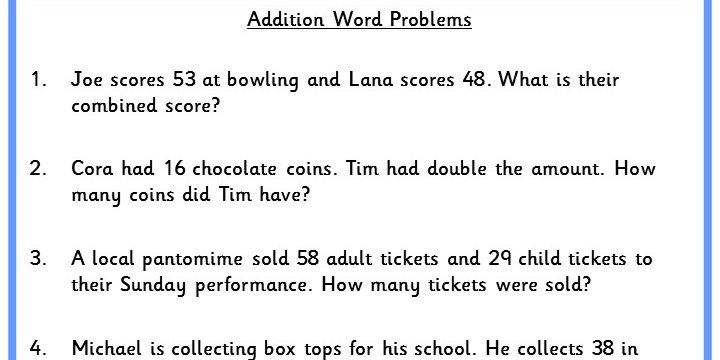 word problem homework ks2